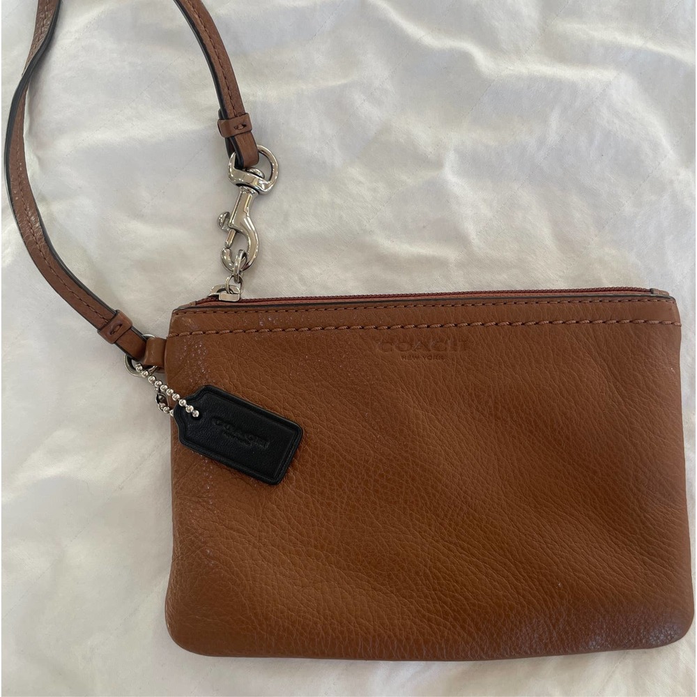 Coach zipper wallet clutch